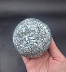 Disco glitter ball- slightly slushy stressball