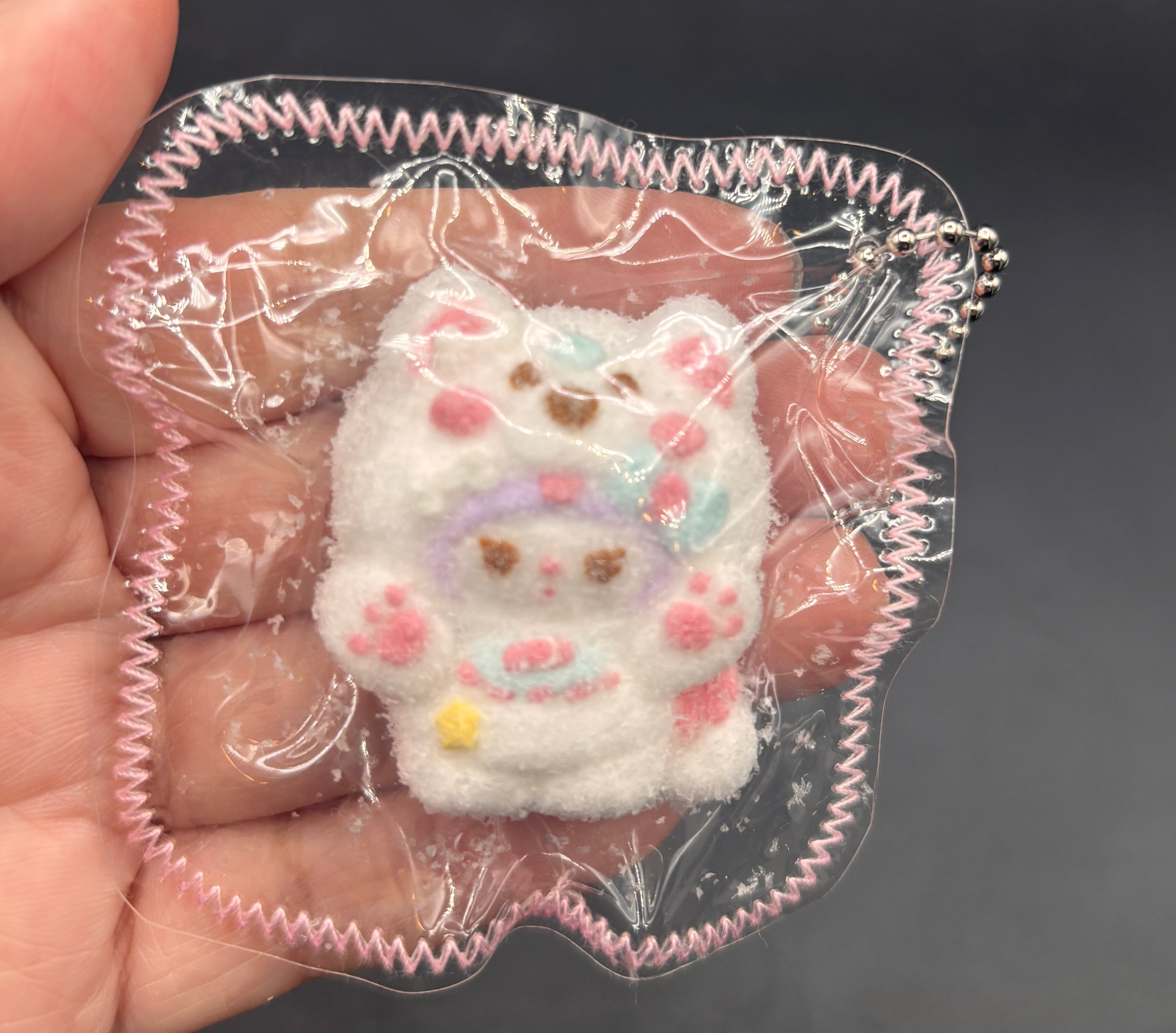 Random (1pc) mini taba squishy flocked!!