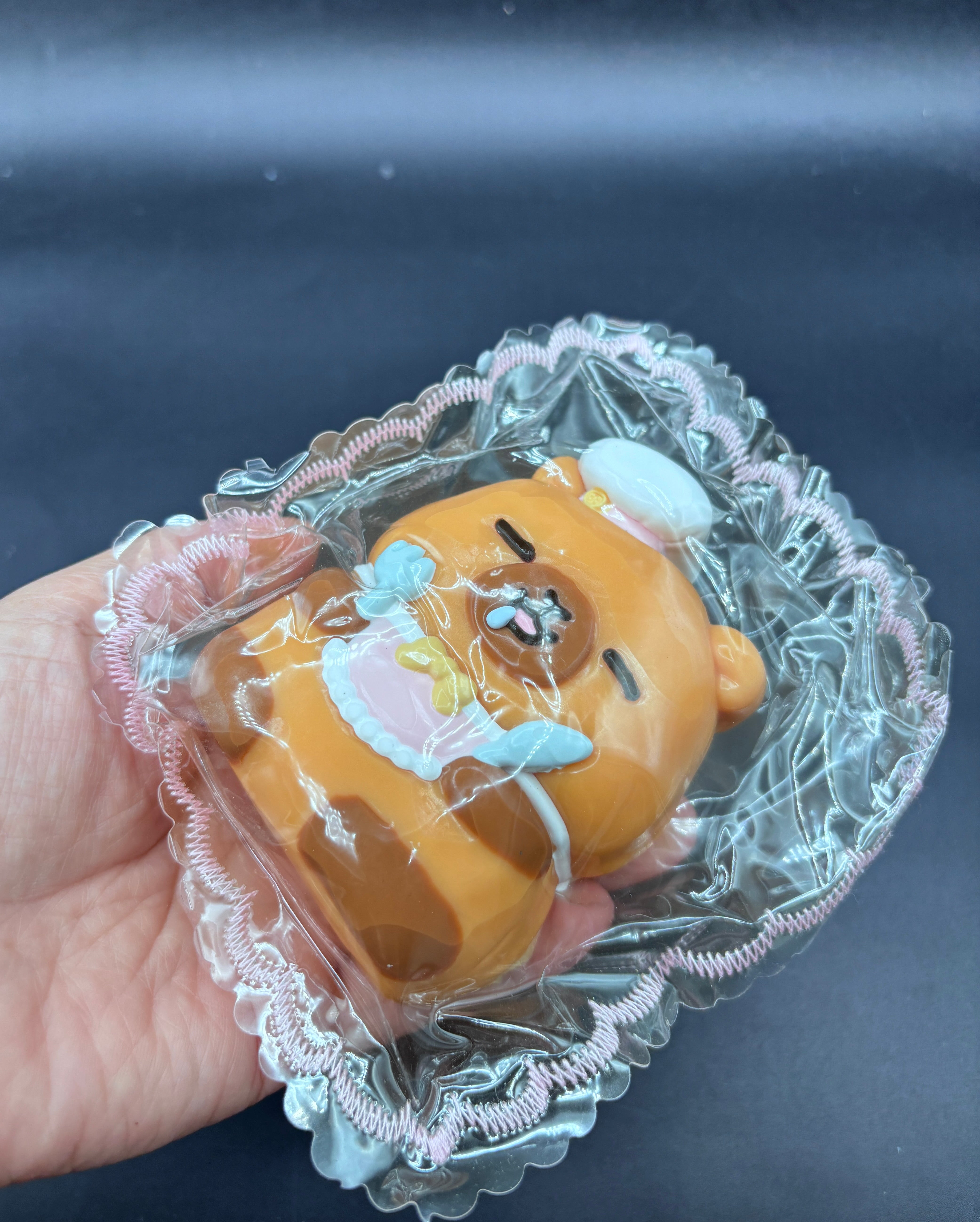 Cute large chef capybara taba squishy