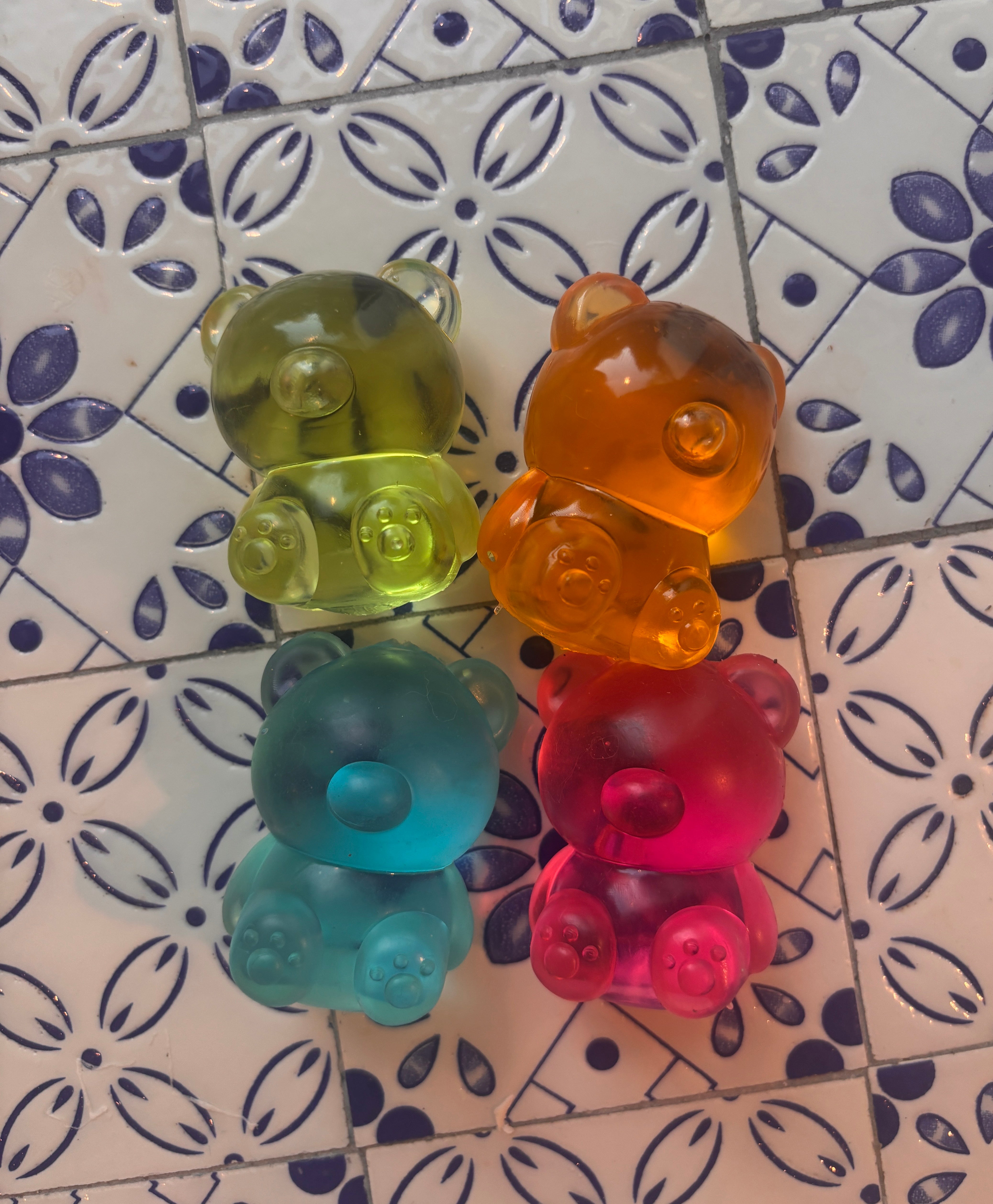 Small sugar bear stress balls (choose)