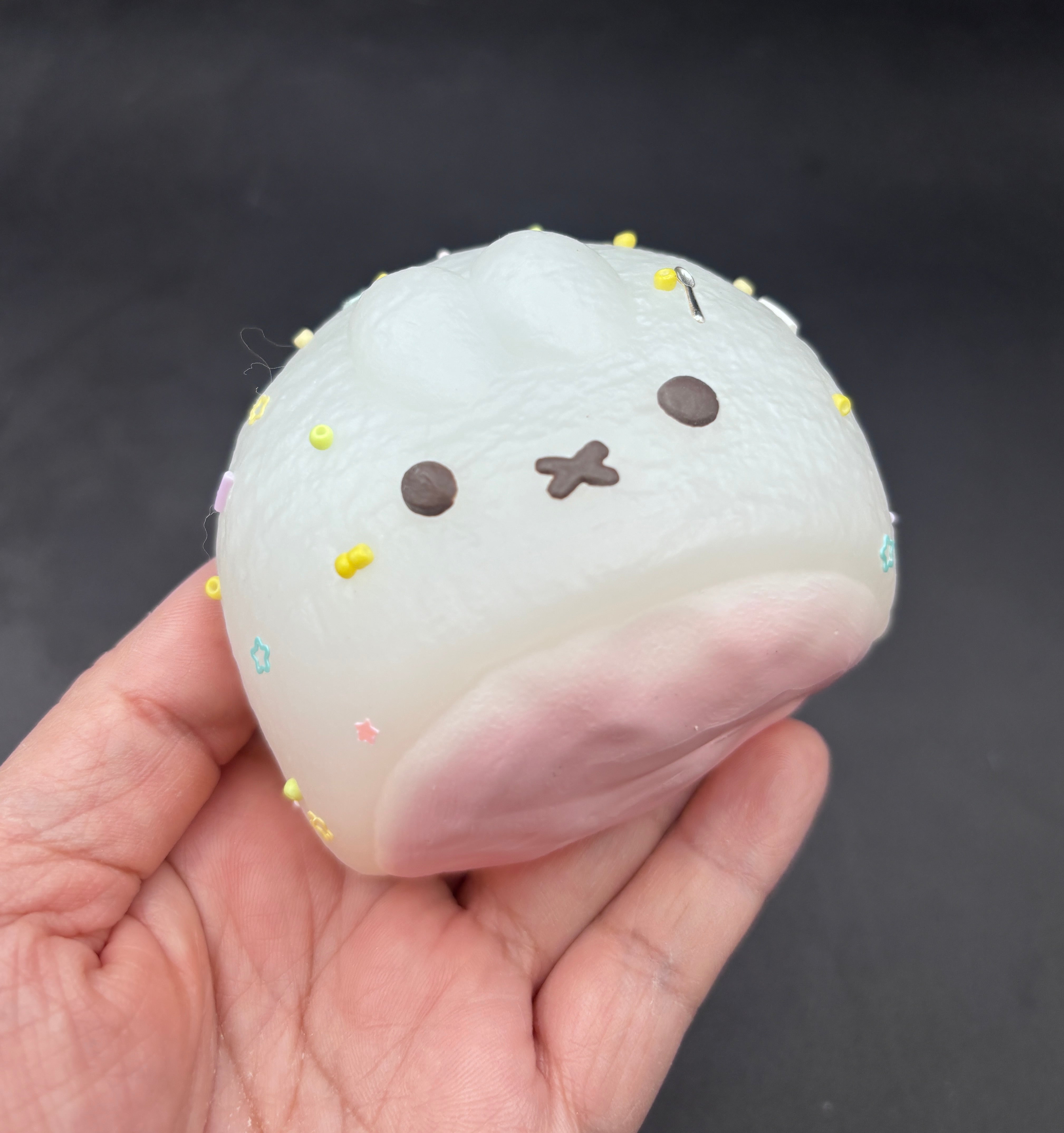 Matte Frozen butter bunny bun taba squishy