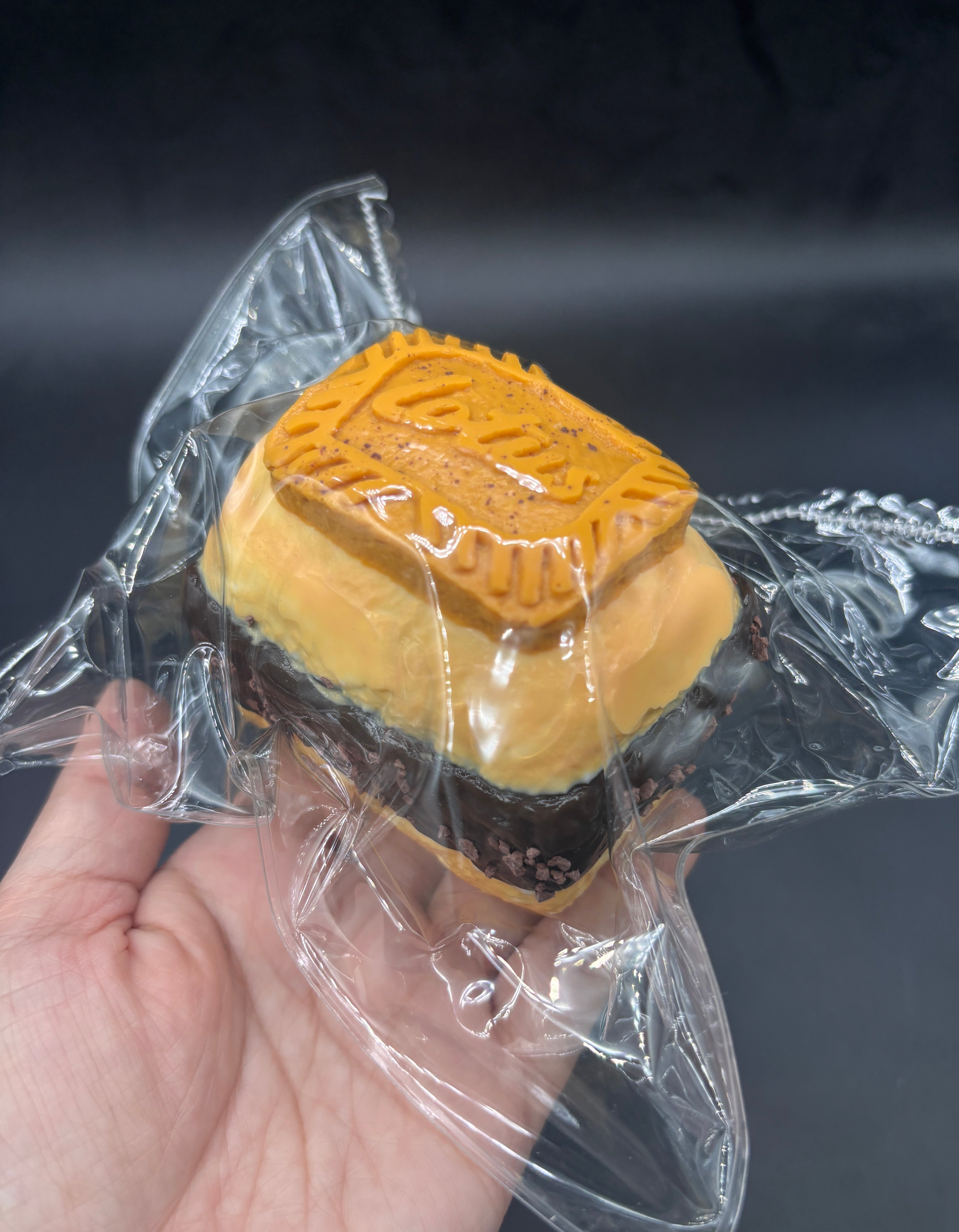 Frozen butter lotus chocolate biscuit  taba squishy