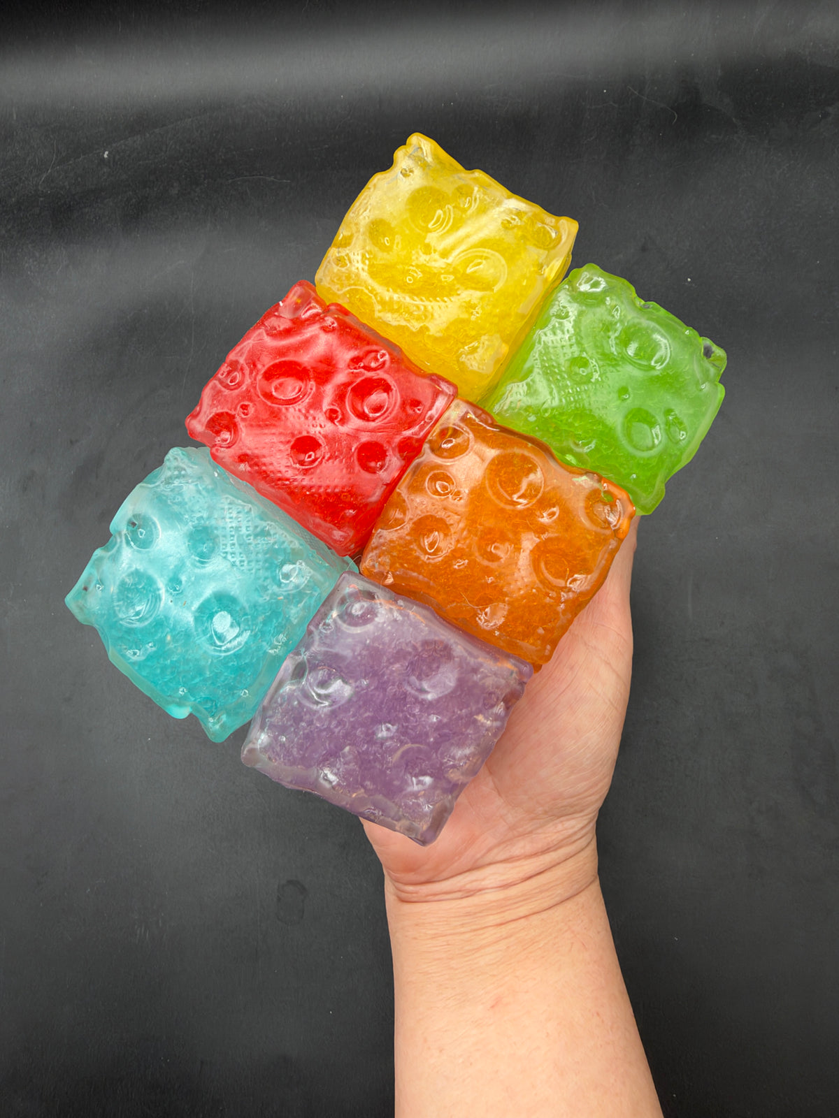 Mini slushy cheese stressball (choose a color)