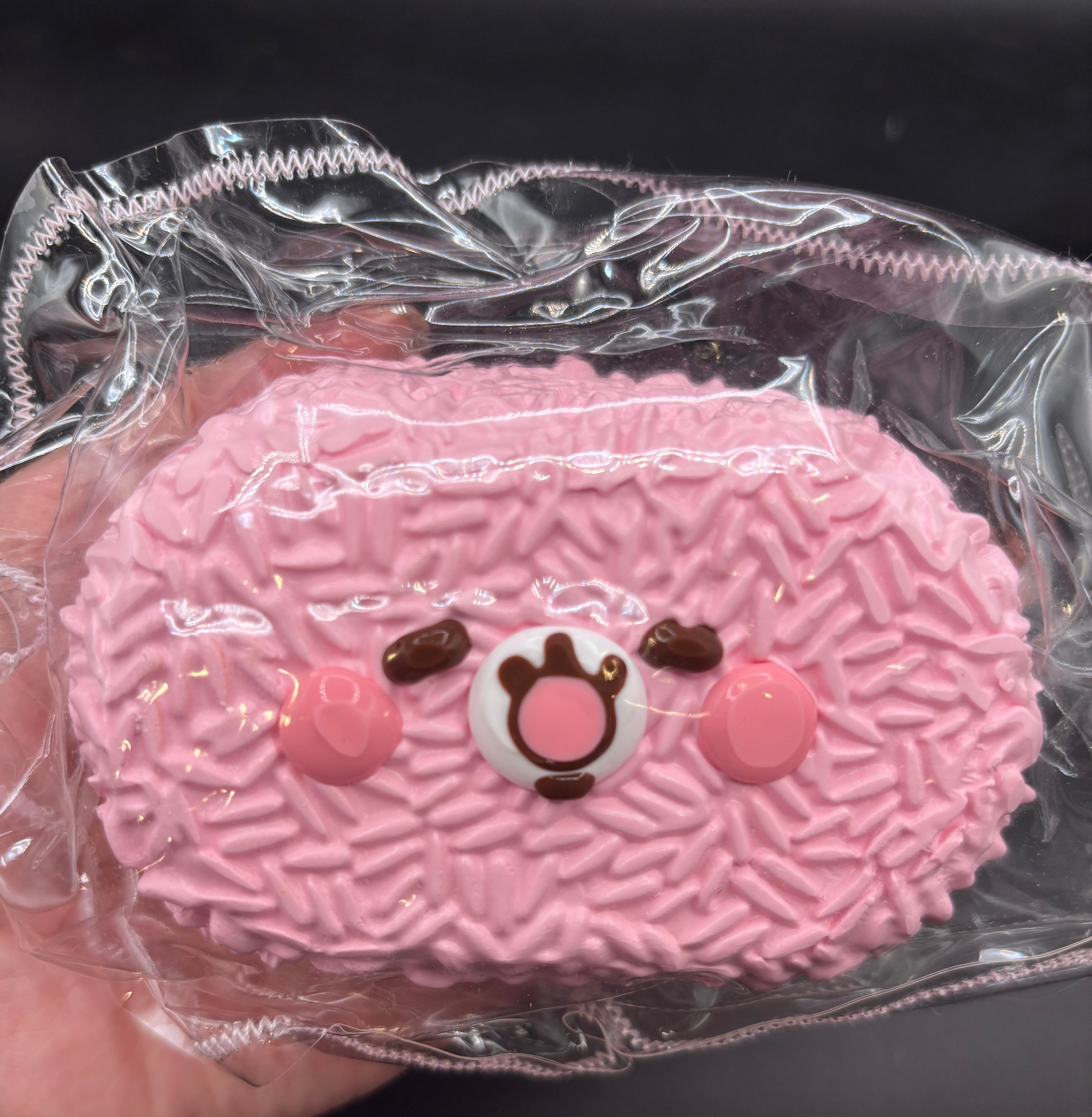 Cute kanahei rice ball  taba squishy toy
