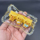 Super cute pack of 3 honey bear  taba squishy