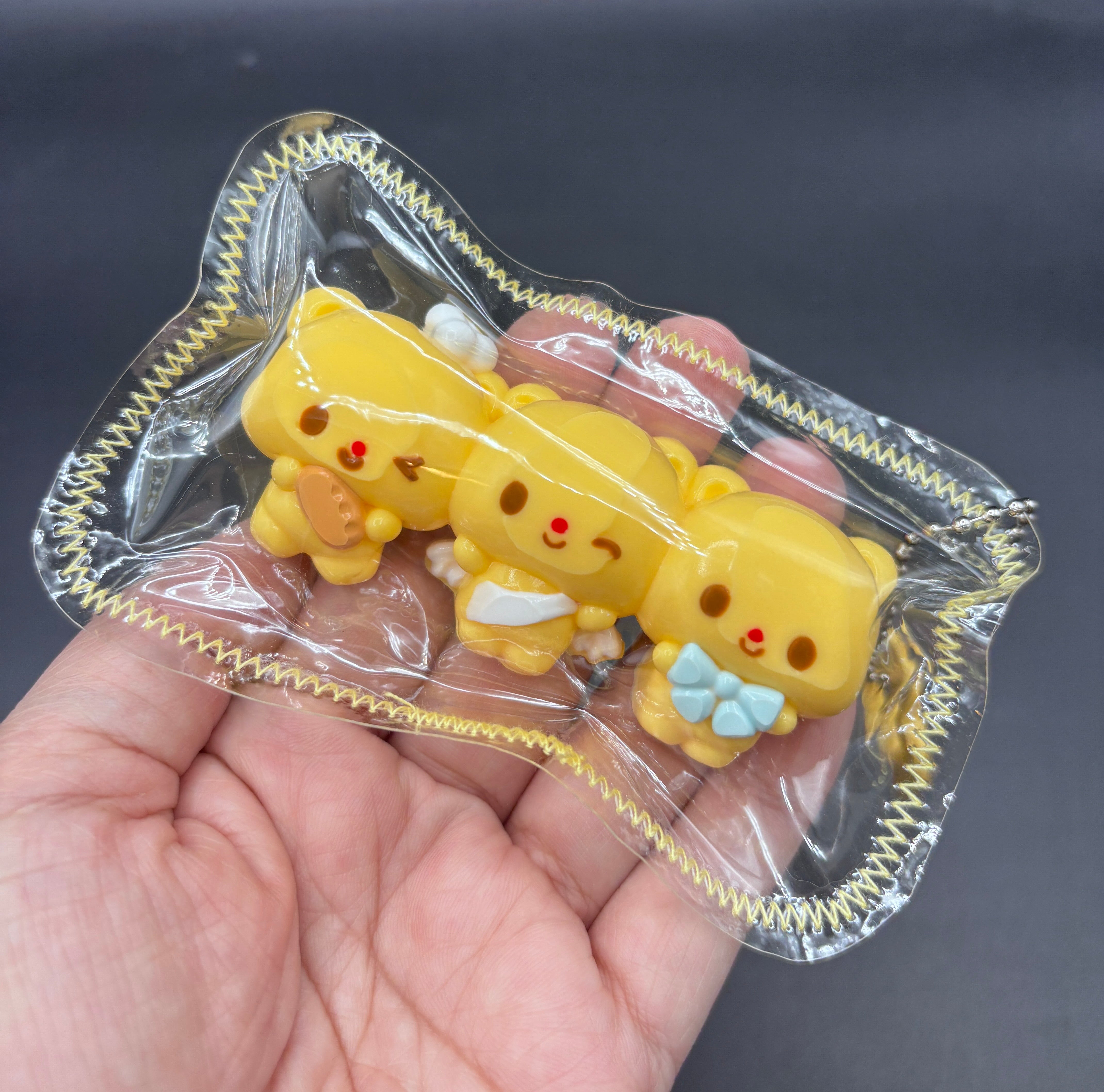 Super cute pack of 3 honey bear  taba squishy