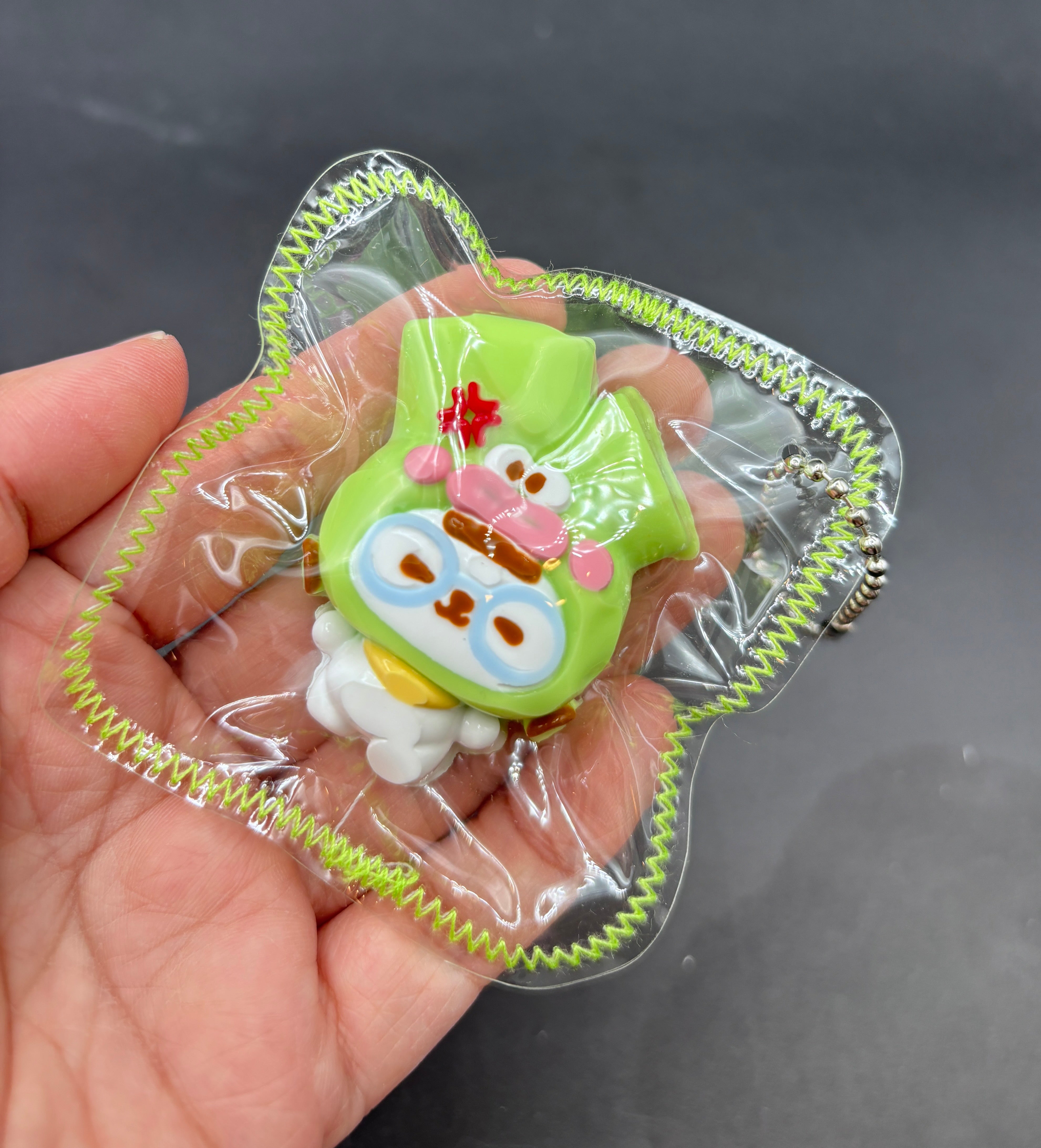 onion bunny cute mini taba keychain