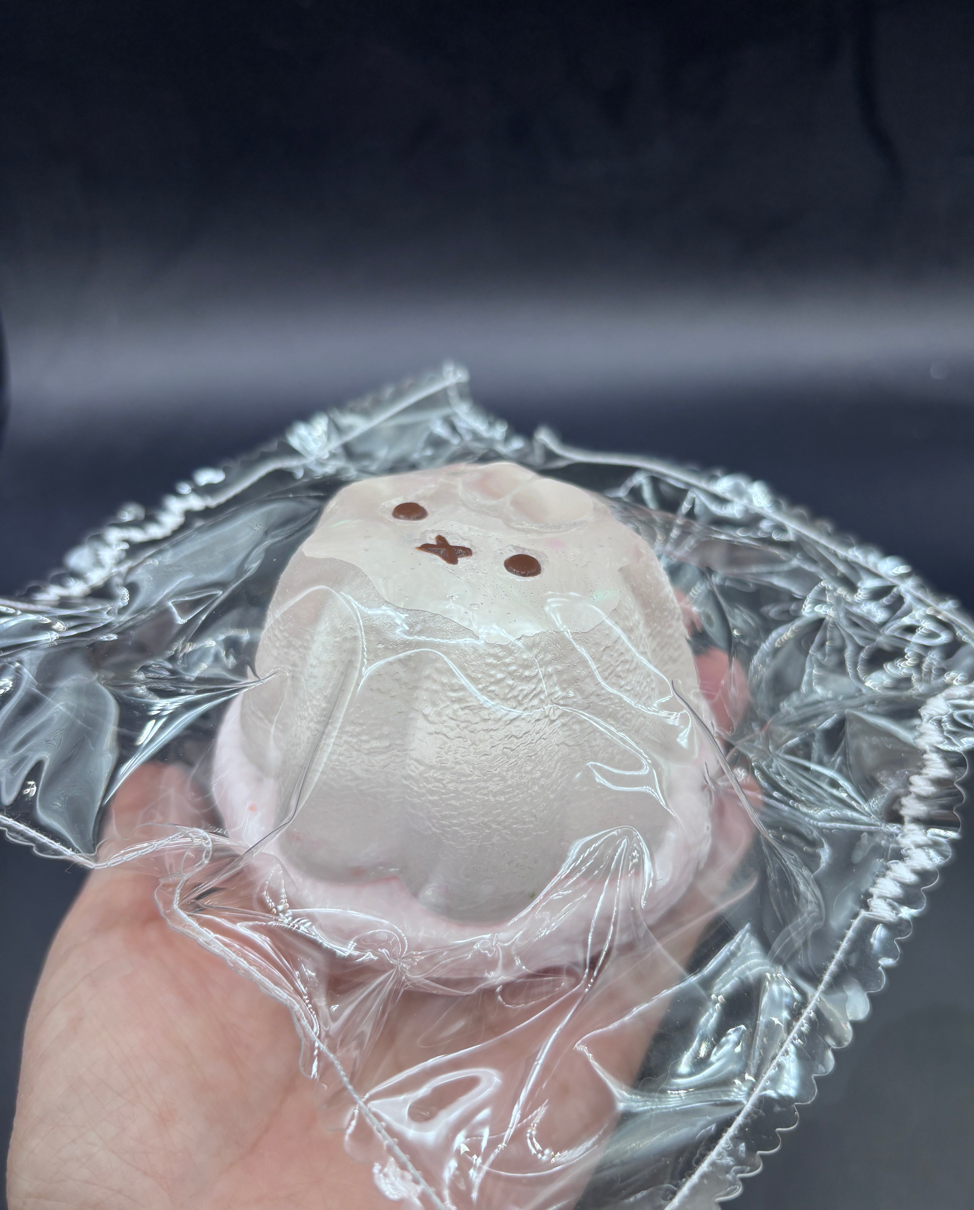 Clear cream Large Miffy jello soft taba squishy