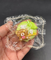 Rilakkuma taba squishy keychain