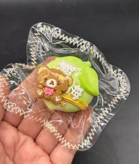 Rilakkuma taba squishy keychain