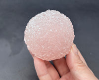 Peach fruit smoothie large slushy crunchie stressball