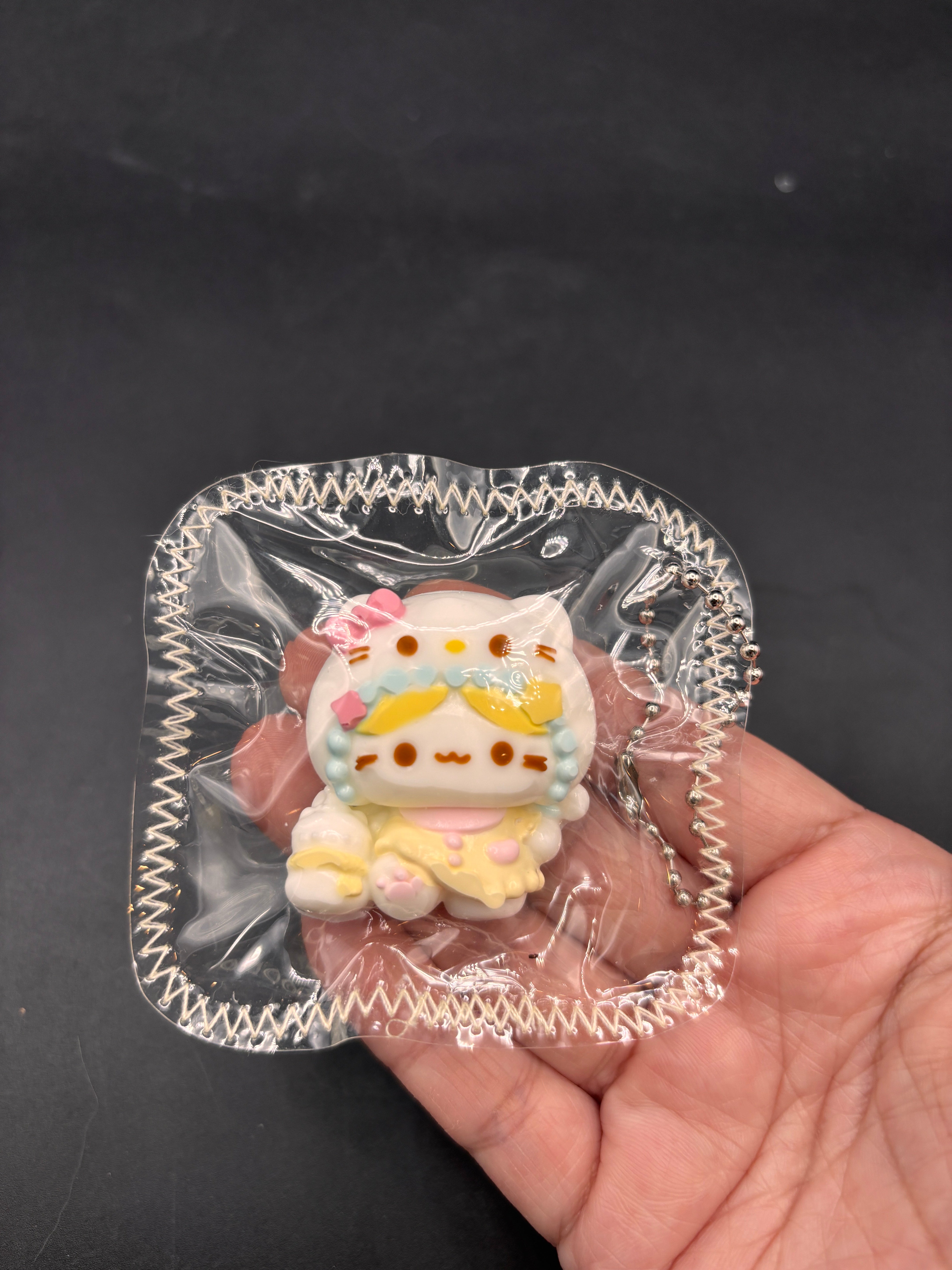 Mini kitty series keychain taba squishy