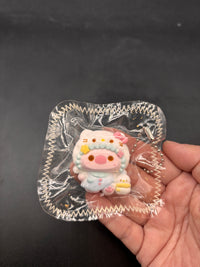 Mini kitty series keychain taba squishy