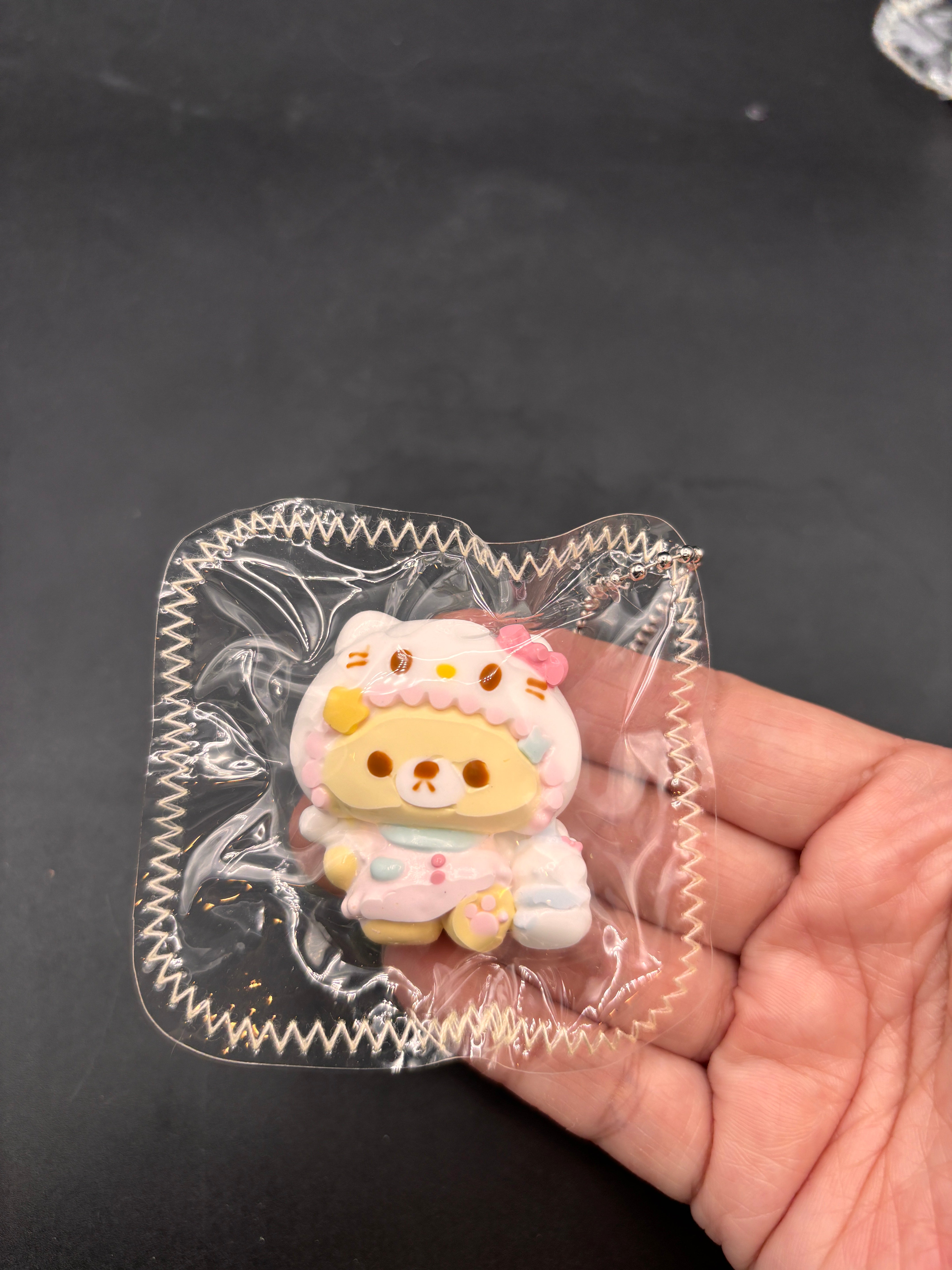 Mini kitty series keychain taba squishy