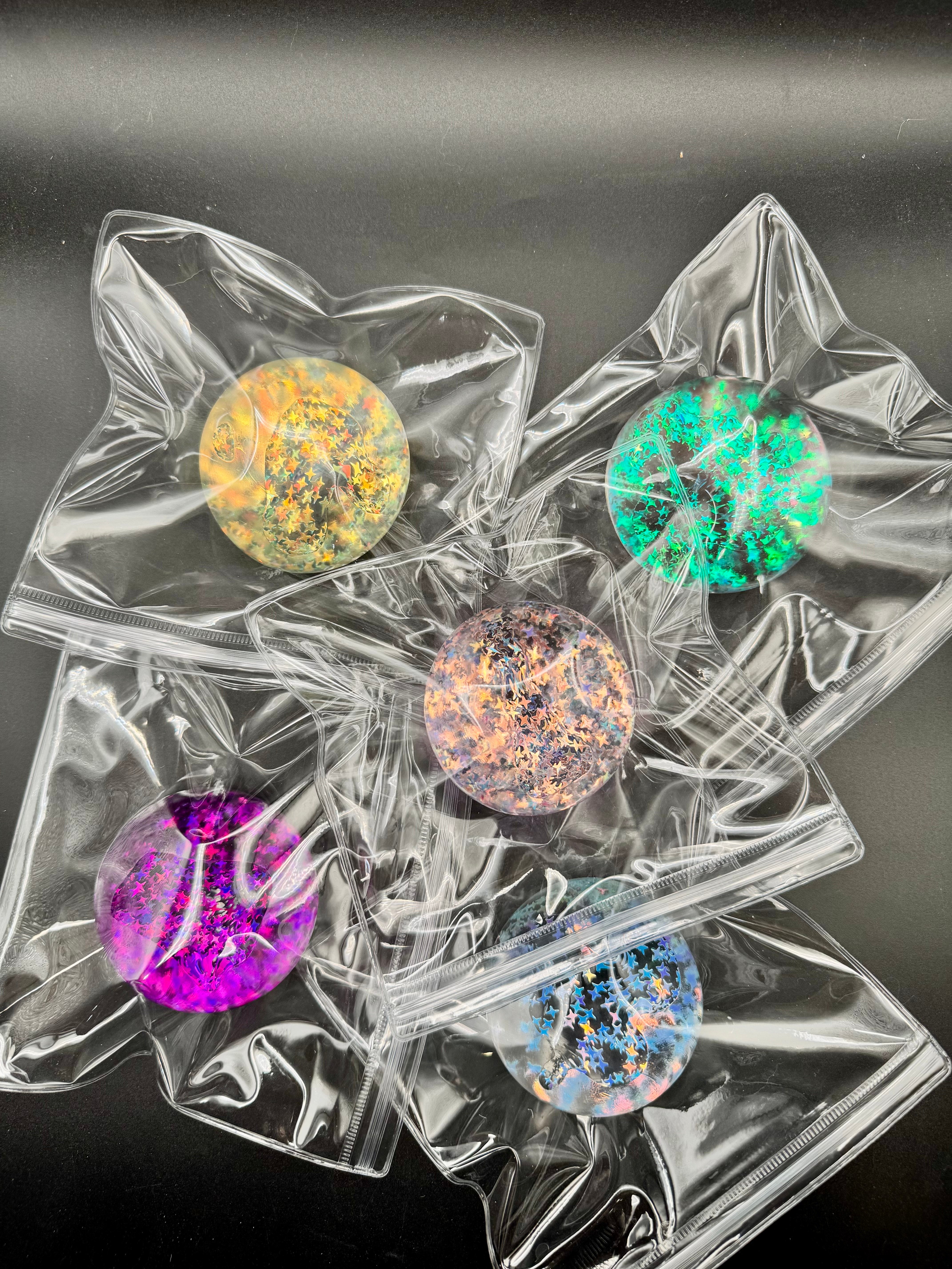 【Kaleidoscope】clear ball taba squishy toy