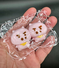 mini twin animal keychain taba squishy (1pcs)
