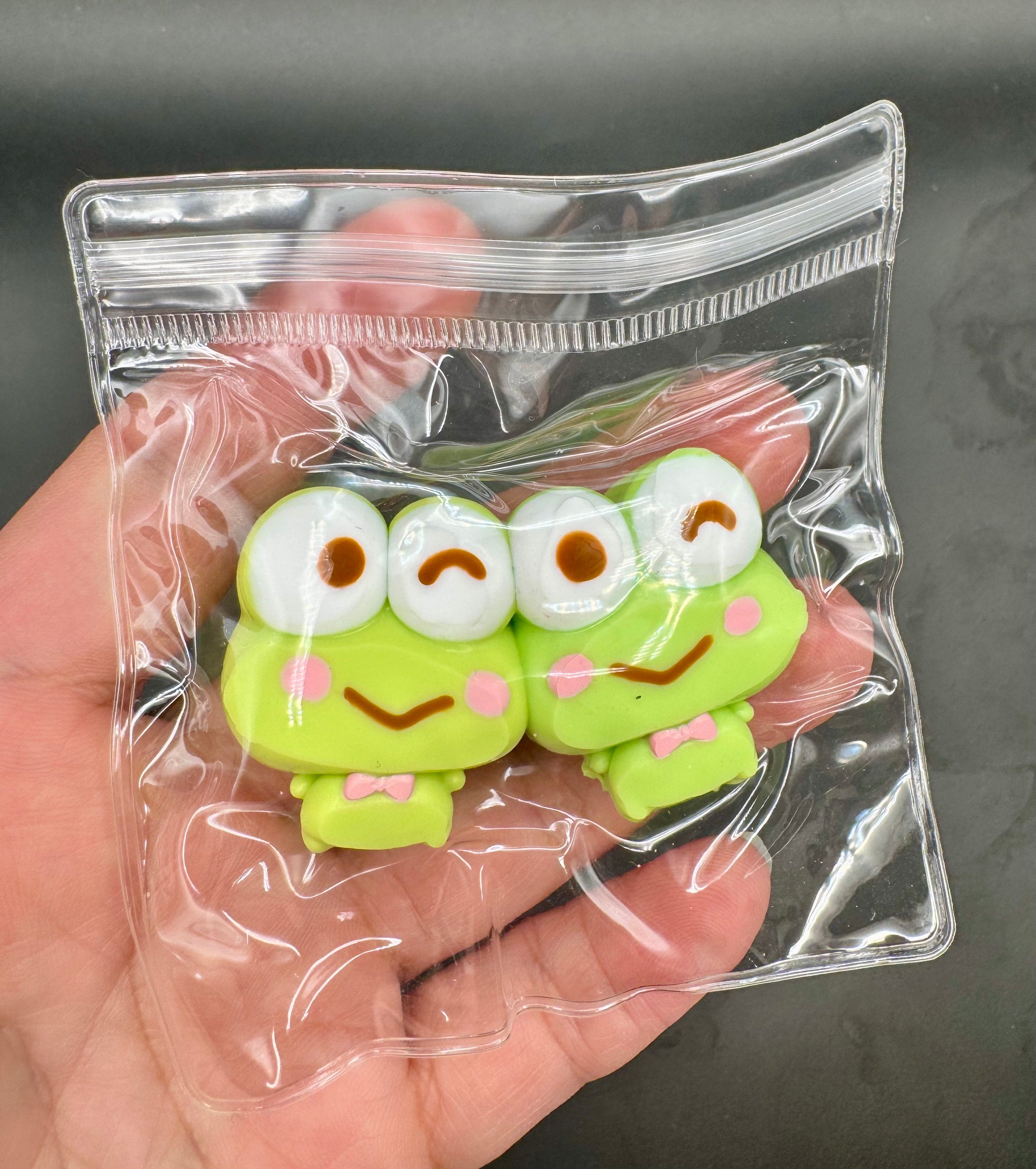mini twin animal keychain taba squishy (1pcs)