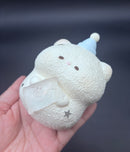 frozen butter super cute baby hamster with cat paw pillow soft taba squishy