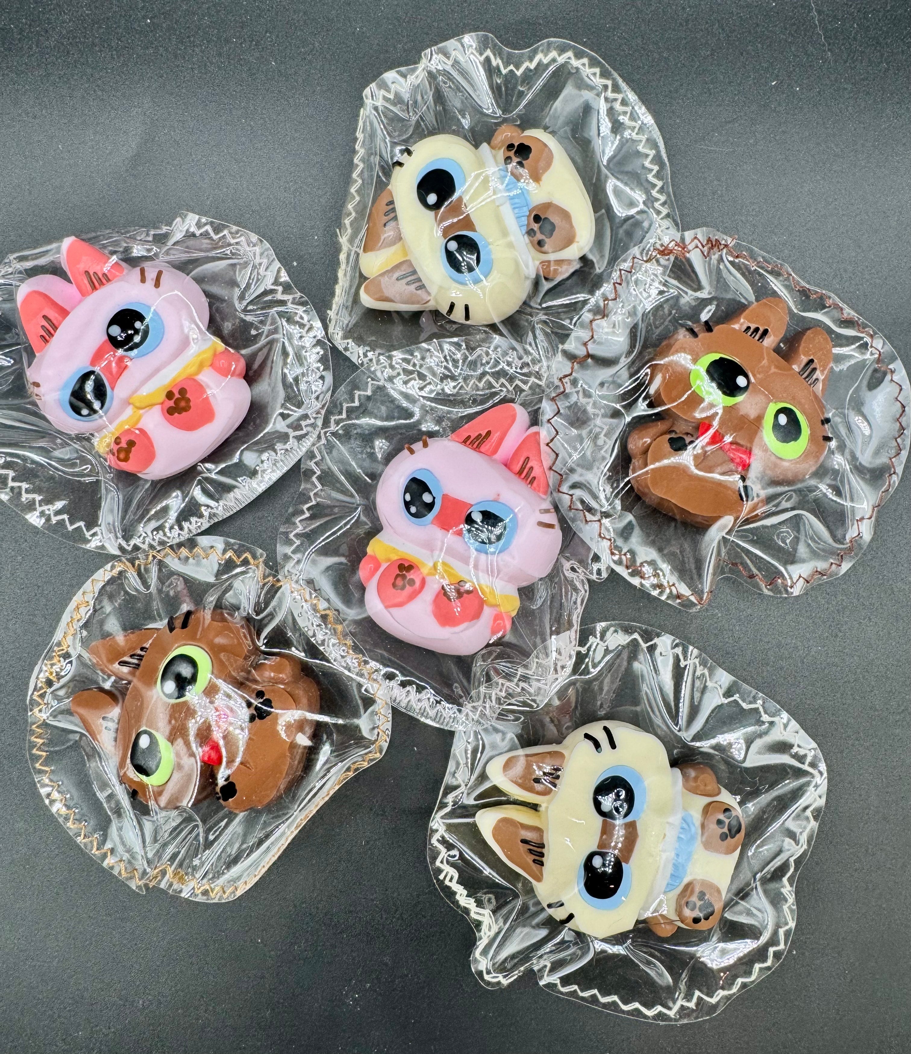 So cute big-eye cartoon cat taba squishy toy