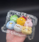 6 large Sumikko Gurashi taba squishy toy