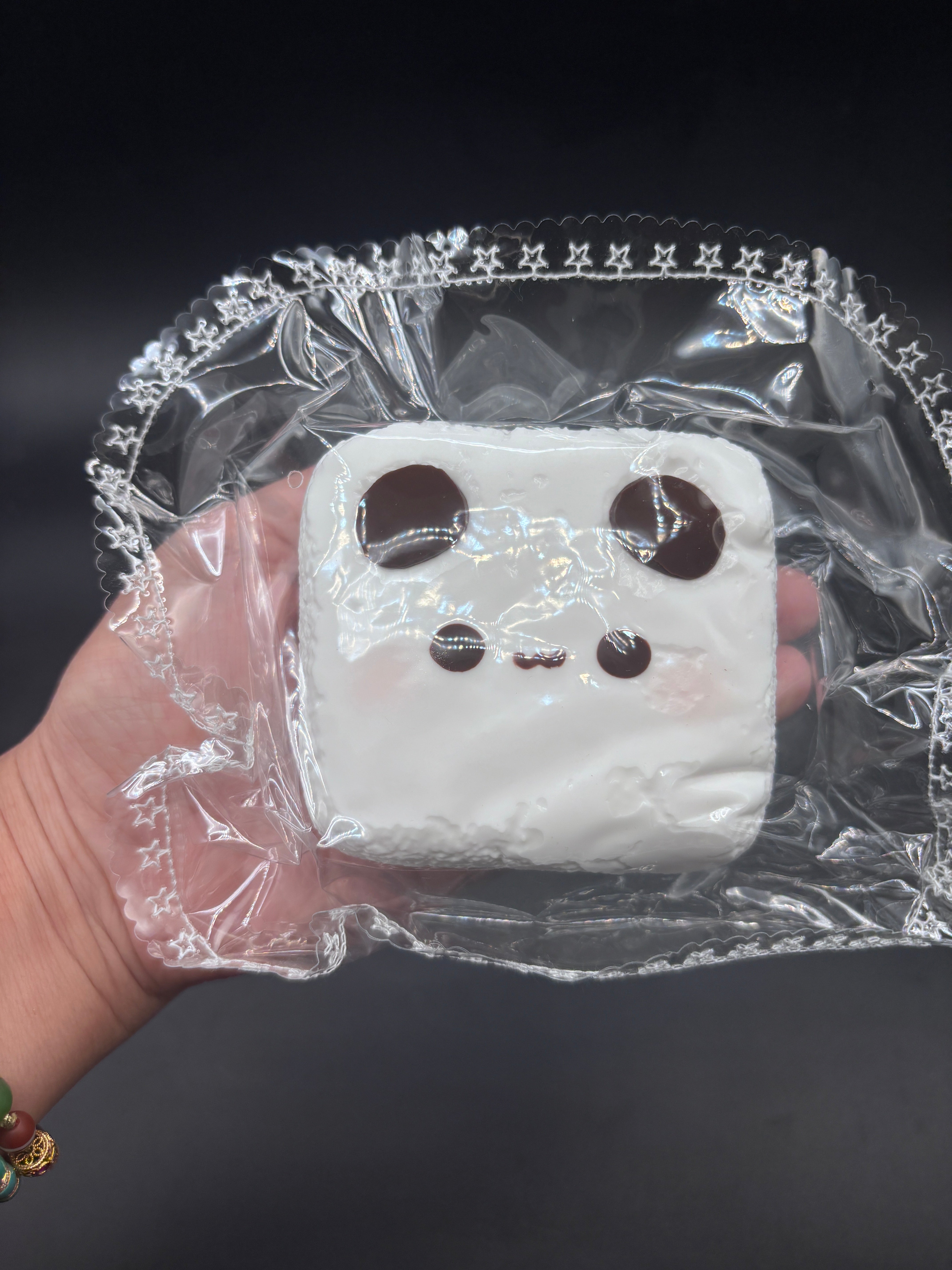 Frozen Butter cube panda taba squihy toy