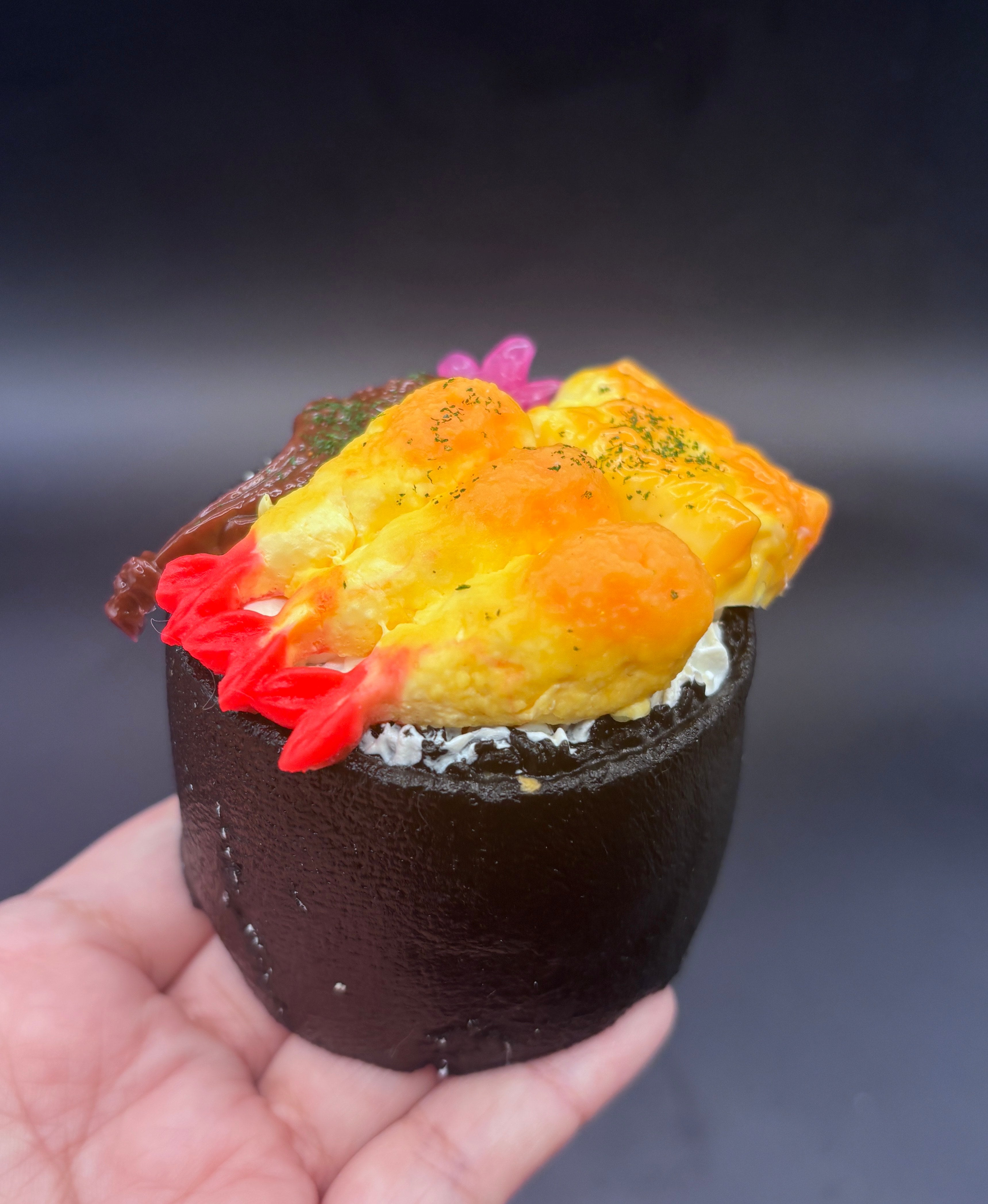 large fried shrimp sushi taba squishy