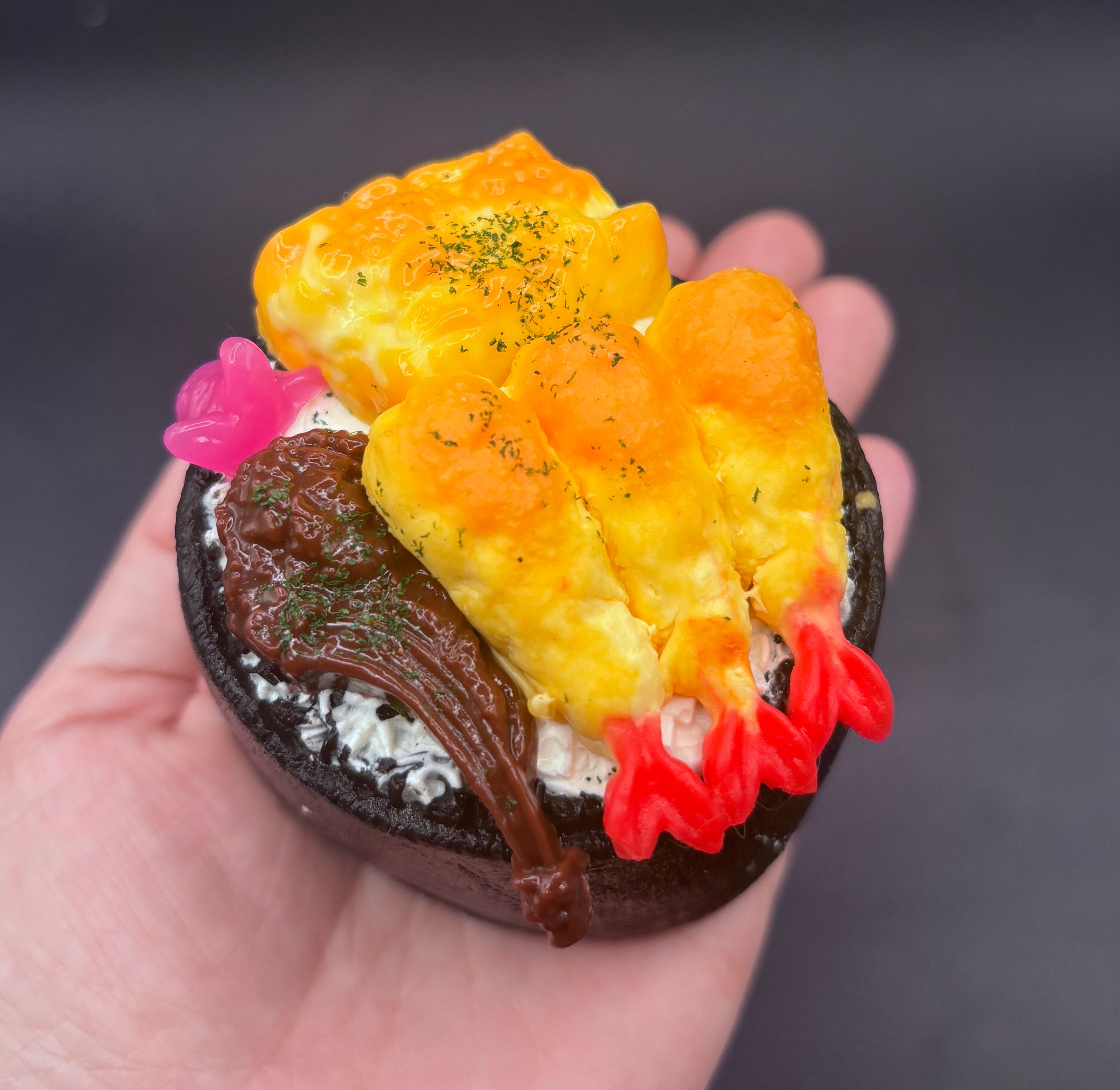 large fried shrimp sushi taba squishy