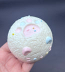 Frozen Butter Colorful kitten ball with cat paw scar taba squishy (tiny defective)