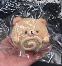Large cute frozen butter Rilakkuma bun  taba squishy