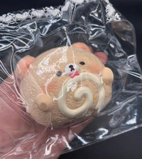 Large cute frozen butter Rilakkuma bun  taba squishy