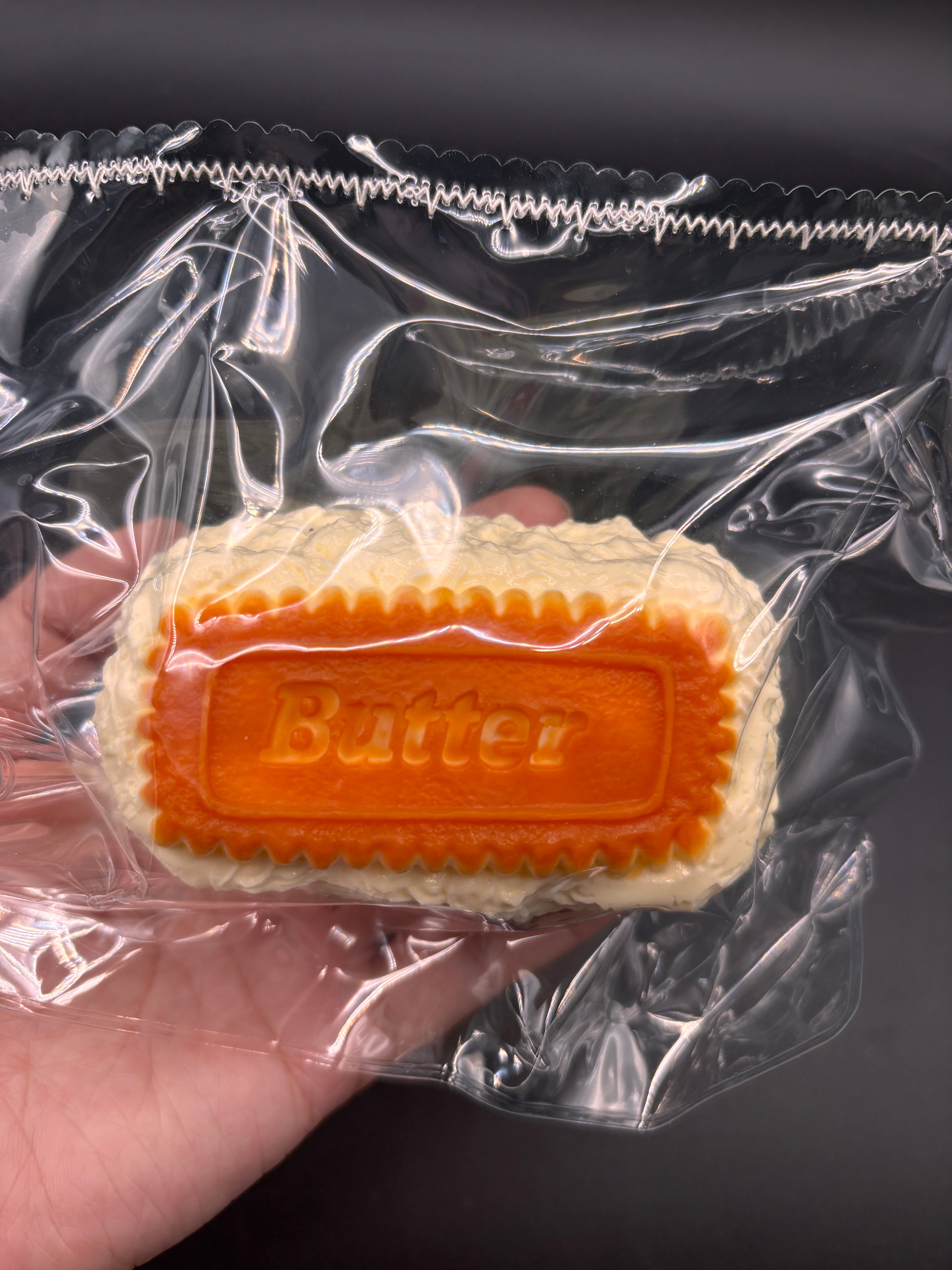 Frozen butter Carmel Butter cake soft large taba squishy