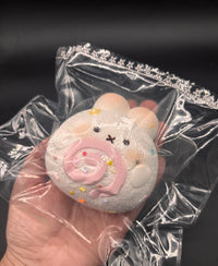 Large cute frozen butter  bun  taba squishy