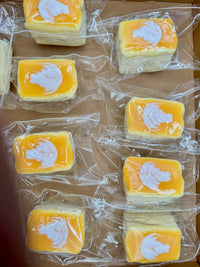 Frozen butter cappuccino cake taba squishy toy (defective as is)