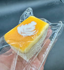 Frozen butter cappuccino cake taba squishy toy (defective as is)