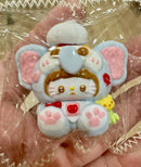 elephant costume baby mini Taba squishy keychain