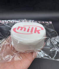 Frozen butter textured milk cake strawberry taba squishy