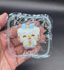 Mini Kitty keychain cute soft taba squishy