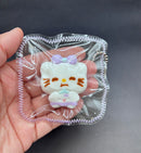 Mini Kitty keychain cute soft taba squishy