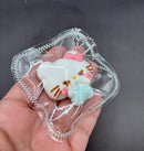 Mini Kitty keychain cute soft taba squishy
