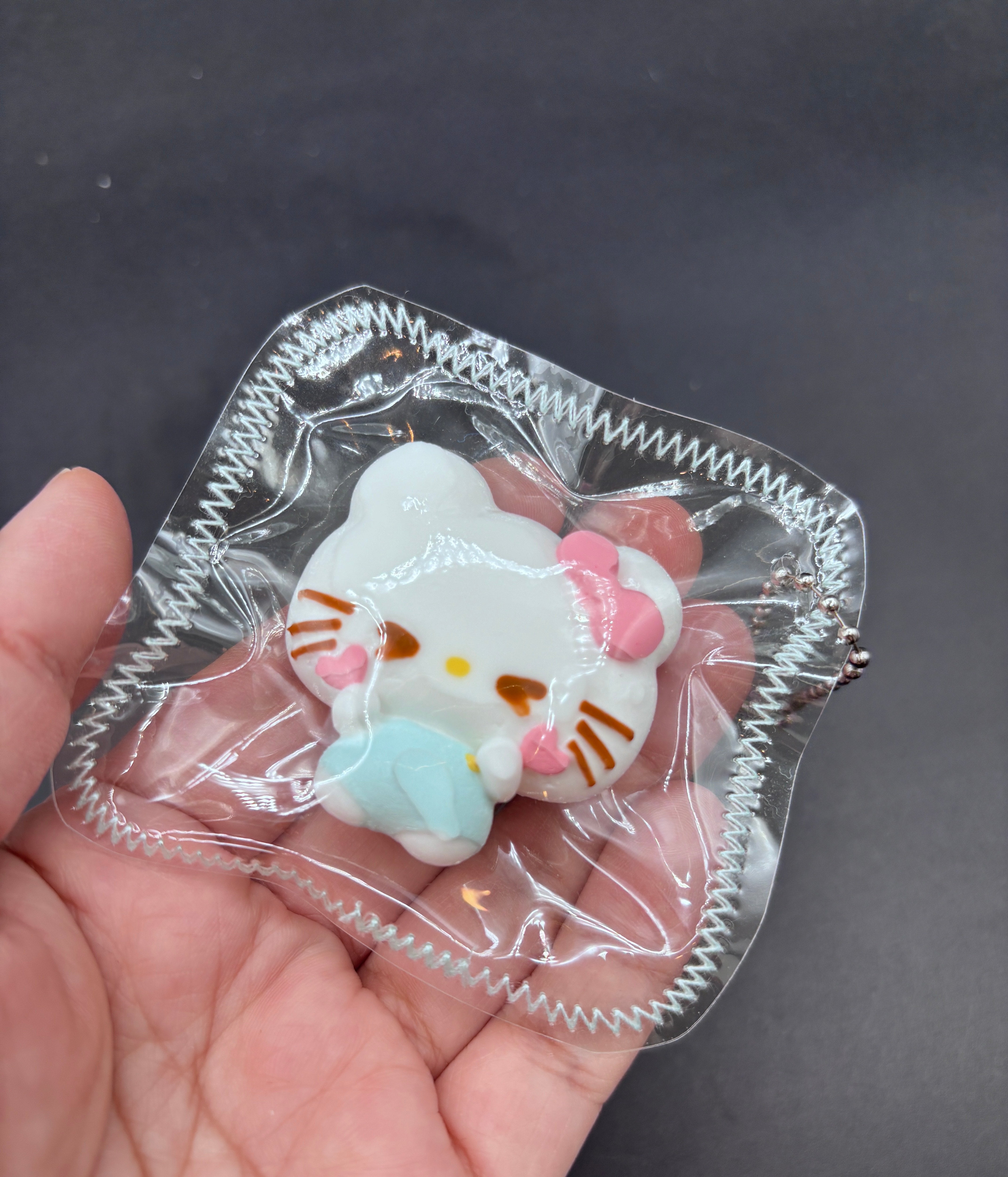 Mini Kitty keychain cute soft taba squishy