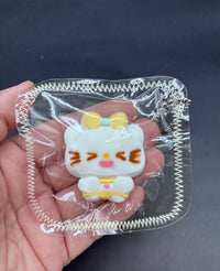 Mini Kitty keychain cute soft taba squishy