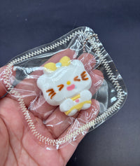 Mini Kitty keychain cute soft taba squishy