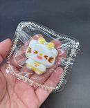 Mini Kitty keychain cute soft taba squishy