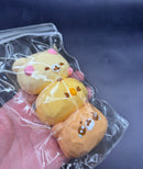 Pack of 3 soft animals Taba Squishy Toy