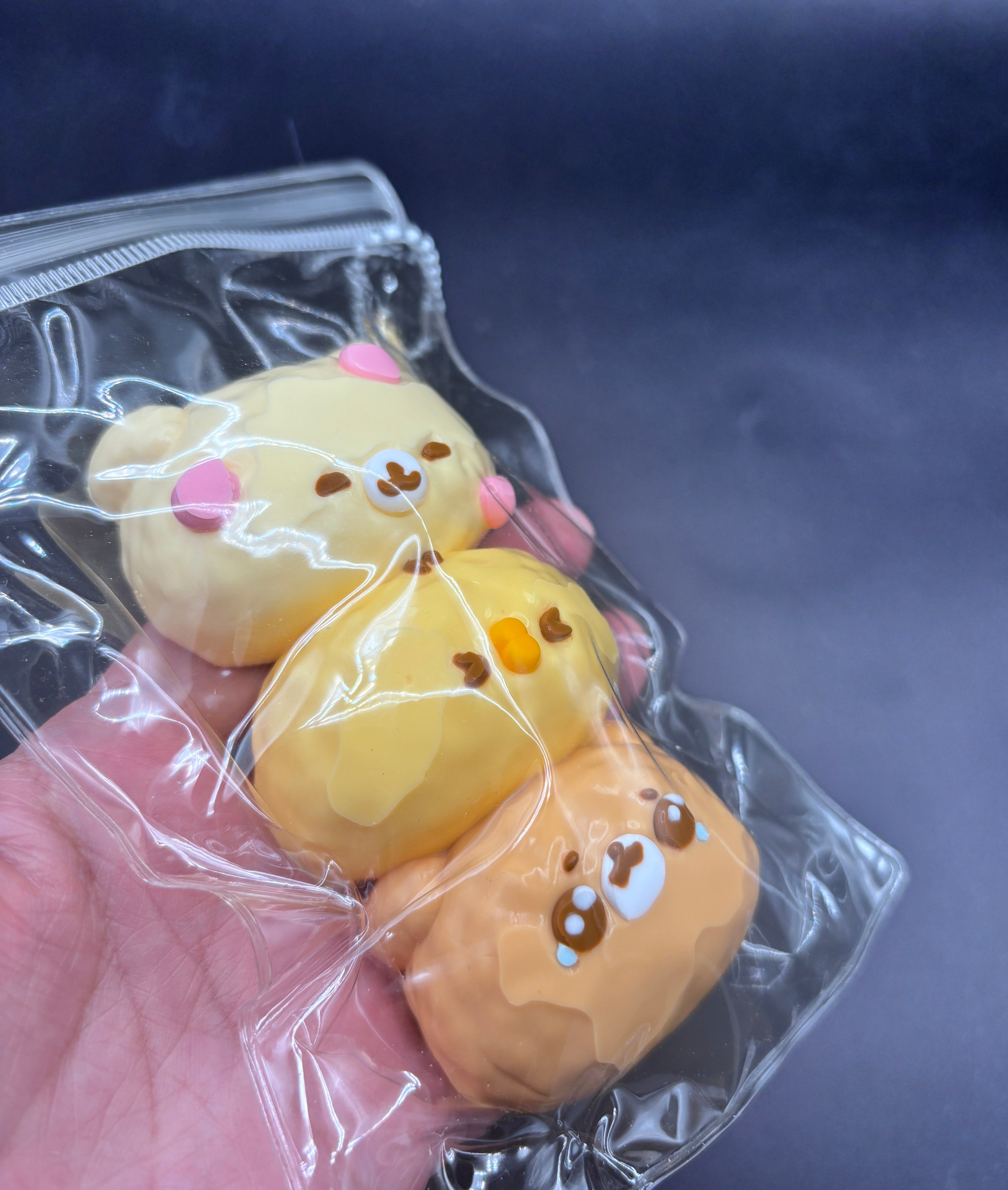 Pack of 3 soft animals Taba Squishy Toy