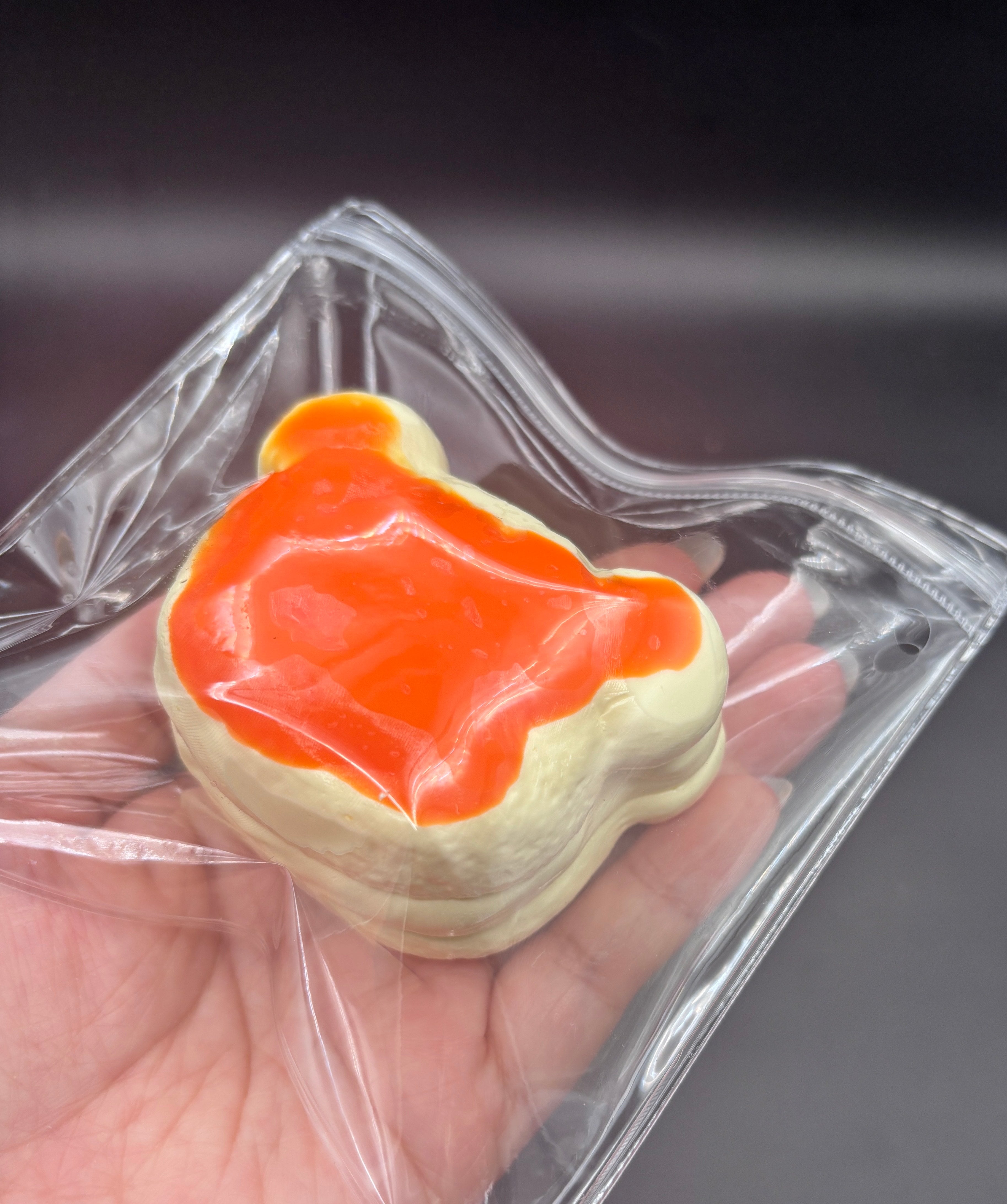 Honey Bread Bear Taba Squishy Toy