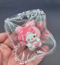 mini my melody keychian Taba Squishy Toy