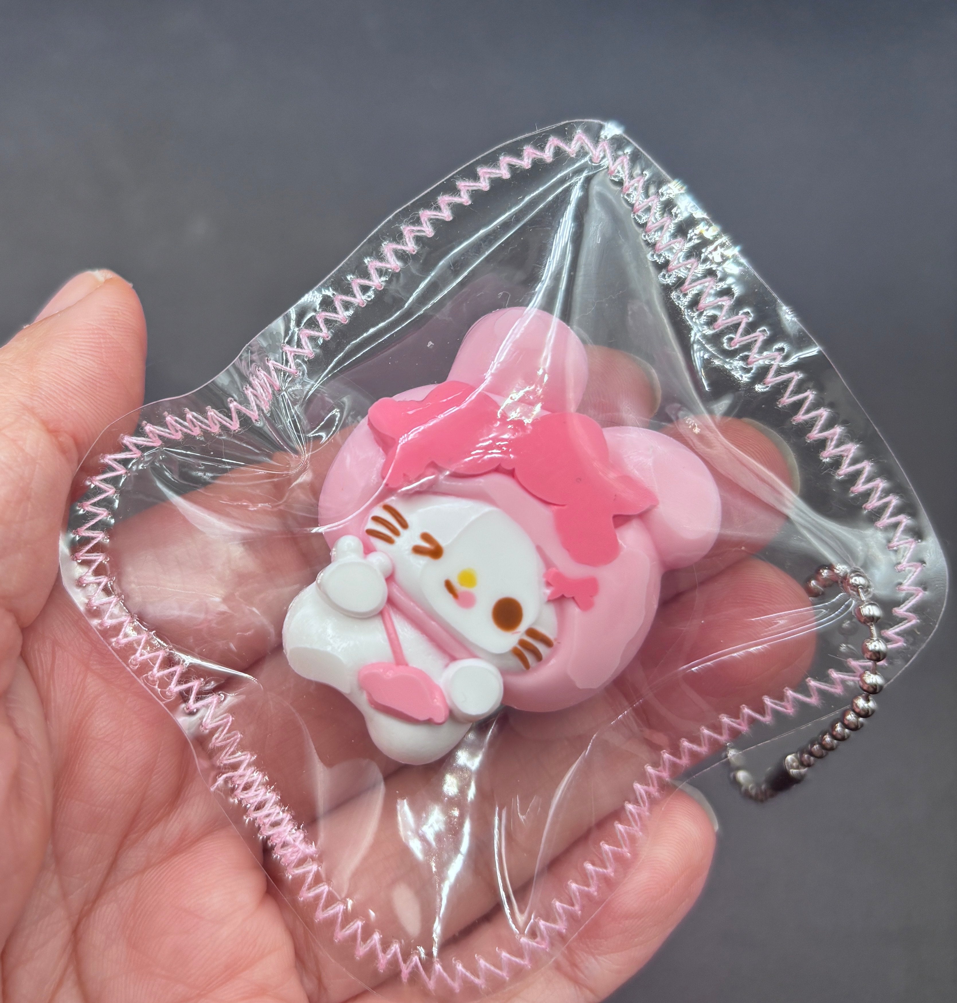 mini my melody keychian Taba Squishy Toy