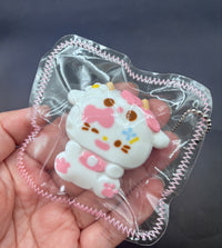 mini kitty keychain soft taba squishy