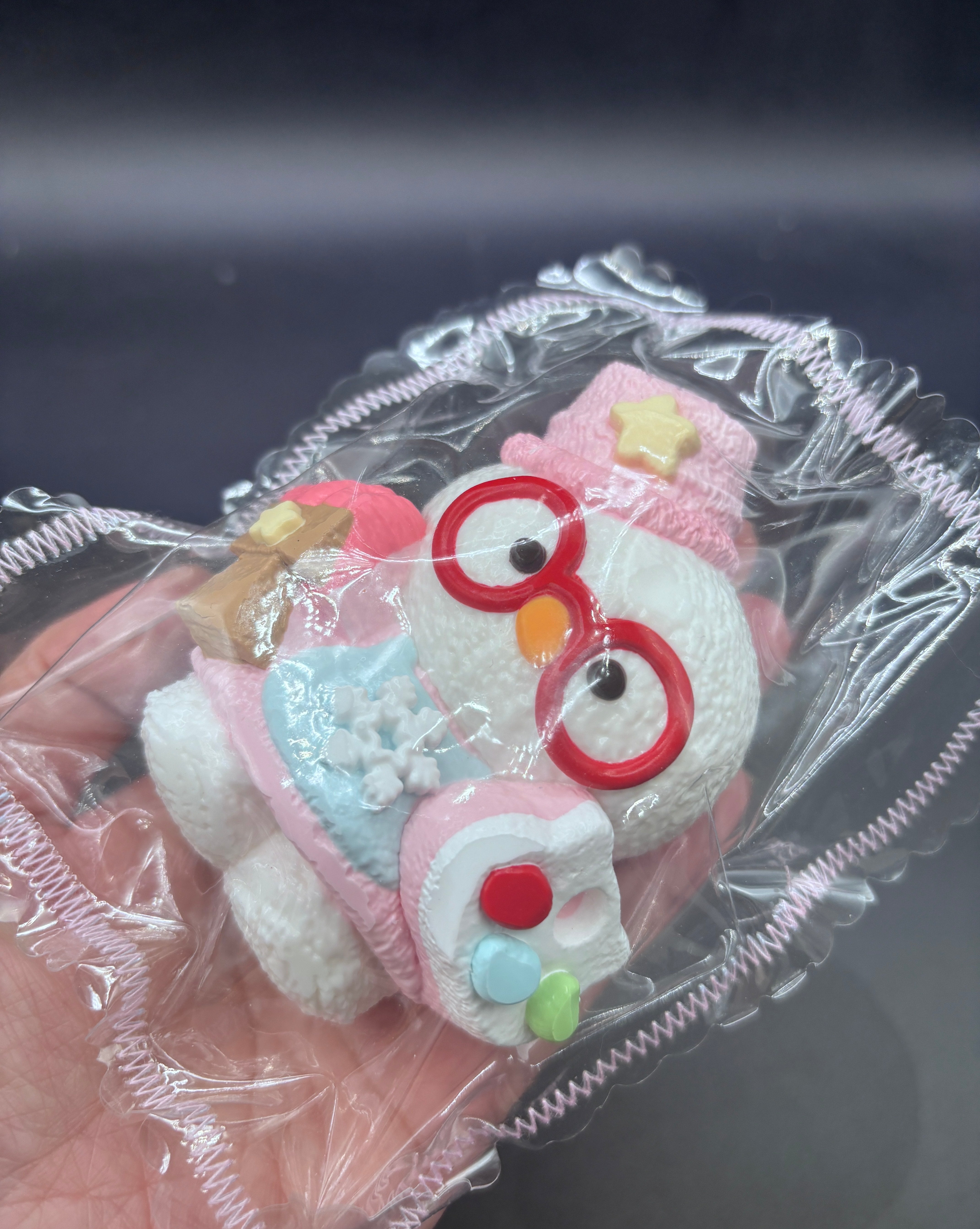 Artist penguin detailed Taba Squishy Toy